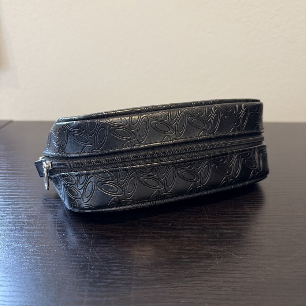 Oakley Soft Shell Case Zip Glasses Sunglasses Black Logo Wristlet Strap - Picture 2 of 5